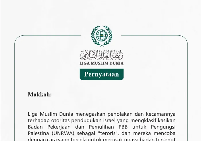 Pernyataan dari Liga Muslim Dunia: