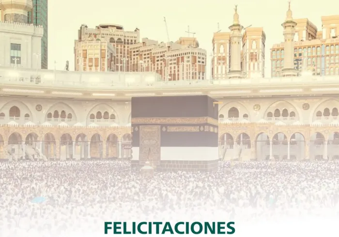 Felicitaciones de la Ligadel Mundo Islamico por el éxito en la organización del Hajj de este año 2025: