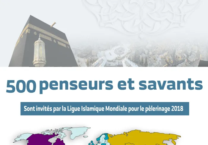 La Ligue Islamique Mondiale reçoit 500 penseurs et savants de 76 pays pour le pèlerinage