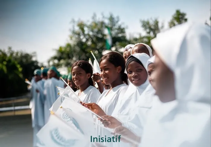 Sebagai bagian dari inisiatifnya untuk perdamaian sosial di Afrika Barat: Liga Muslim Dunia meluncurkan inisiatif "Para Pemudi Memimpin Dunia Kita" (G.L.O.W.)