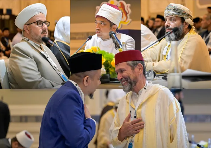 Potret dari kegiatan Forum Pertama Ulama Fikih: "Pengajaran Fikih Islam dan Pembinaan Fakih: Prinsip dan Pedoman", yang diselenggarakan -pagi ini- oleh Akademi Fikih Islam yang berafiliasi dengan Liga Muslim Dunia, di ibu kota Malaysia, Kuala Lumpur, di bawah naungan Yang Mulia Perdana Menteri.