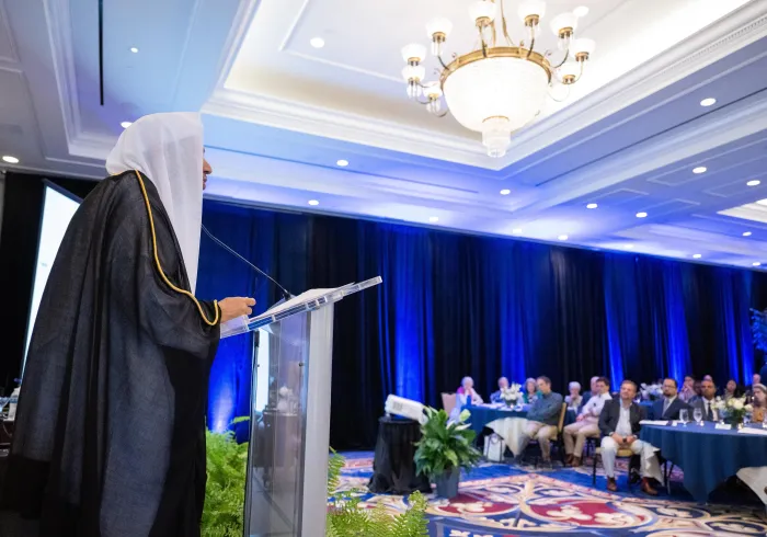 Universitas Duke di Amerika Serikat mengadakan kuliah umum yang disampaikan oleh Yang Mulia Sekretaris Jenderal Liga Muslim Dunia tentang Peradaban Islam
