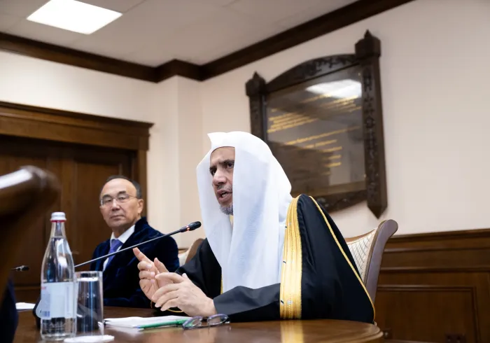 Earlier today in Astana, the capital of Kazakhstan: