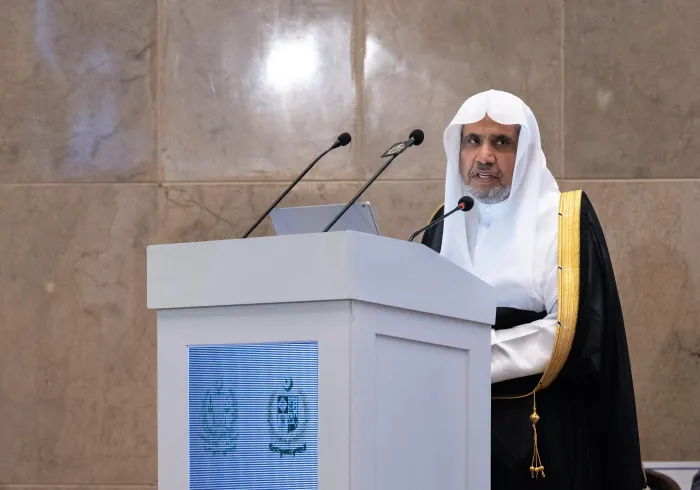 Sekretaris Jenderal Liga Muslim Dunia Menyampaikan Kuliah di Mahkamah Agung Pakistan