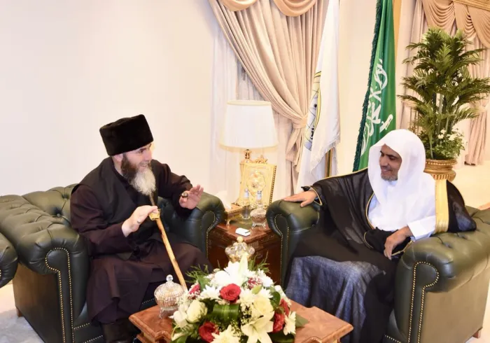 Dr. Al-Issa Signs a Cooperative Agreement with the Grand Mufti of the Chechen Republic