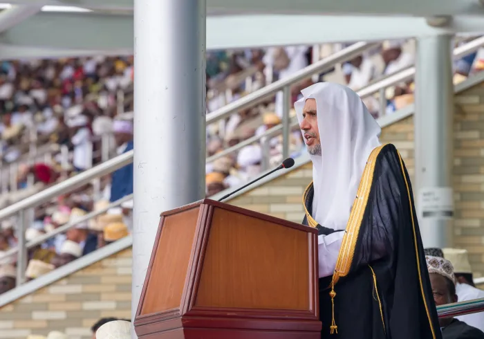 Stadion utama "Dar Es Salaam" merayakan para hafizah Al-Qur'an.. Lebih dari 60 ribu peserta dan tamu undangan hadir