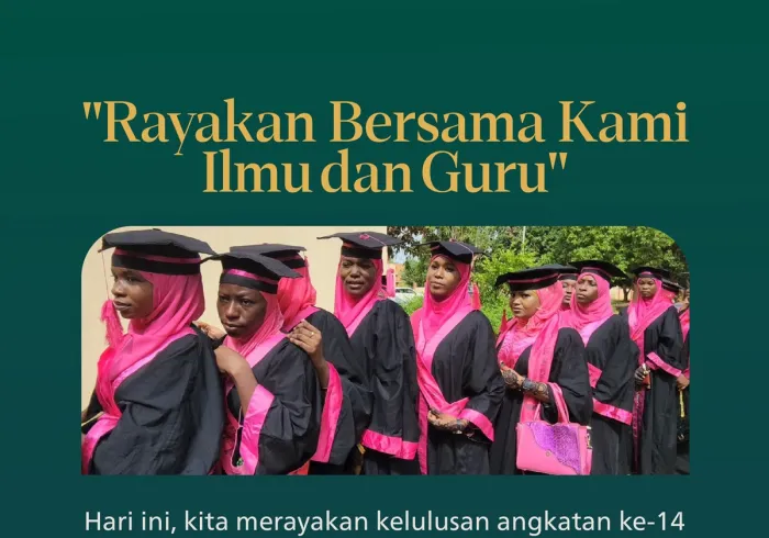 Mengadopsi standar internasional dan tunduk pada prosedur dan pengawasan pemerintah: Rayakan bersama kami kelulusan siswa angkatan ke-14 dari Institut Tinggi Pendidikan Guru yang berafiliasi dengan Liga Muslim Dunia di Niamey, Niger:
