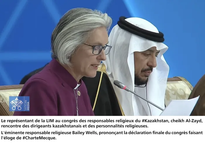 Le représentant de la LIM au congrès des responsables religieux du Kazakhstan, cheikh Al-Zayd, rencontre des dirigeants kazakhstanais et des personnalités religieuses.