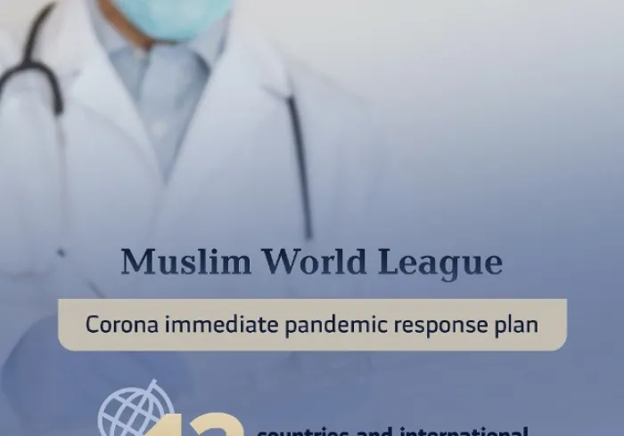 From its headquarters in Makkah , the MWL in the Land of goodness,   Kingdom of Saudi Arabia continues to implement the urgent response plan to mitigate the effects of the emerging Corona pandemic affecting countries