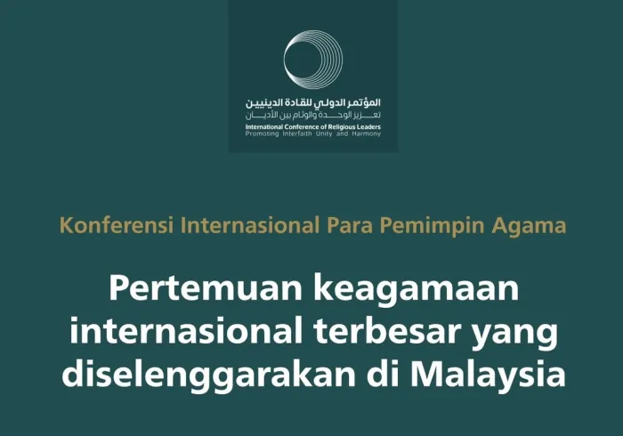 Pertemuan keagamaan internasional terbesar di benua Asia, dengan sekitar dua ribu peserta dari 57 negara: Saksikanlah besok... Peluncuran “Konferensi Internasional Para Pemimpin Agama”
