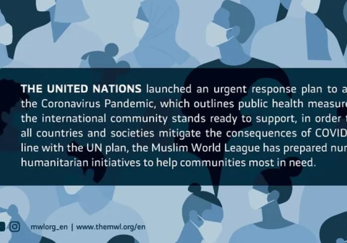 In response to the UN 's urgent response plan to address coronavirus