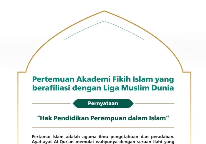 Hak Pendidikan Perempuan dalam Islam