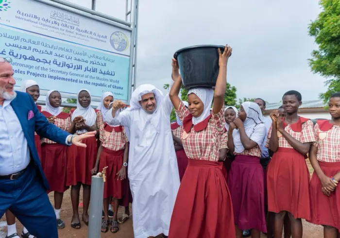 To help facilitate access to vulnerable communities, the MWL dug thousands of wells in Ghana