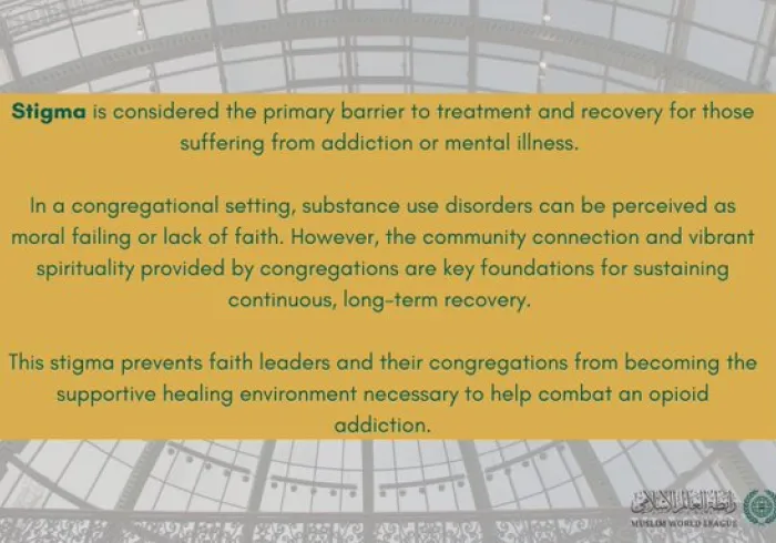 HE Dr. Mohammad Alissa : Stigma is the primary barrier to treating addiction
