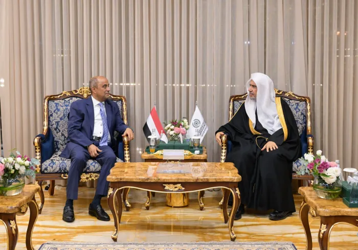 Cheikh Mohammed Al-Issa a reçu à Riyad M. Salem ben Saleh ben Bureik, Président du Conseil des ministres du Yémen