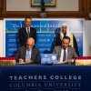 رابطہ عالم اسلامی کاجامعہ کولمبیا نیویارک کے ساتھ شراکت داری معاہدے پر دستخط اور عالمی بین المذاہب تجربہ گاہ کا افتتاح