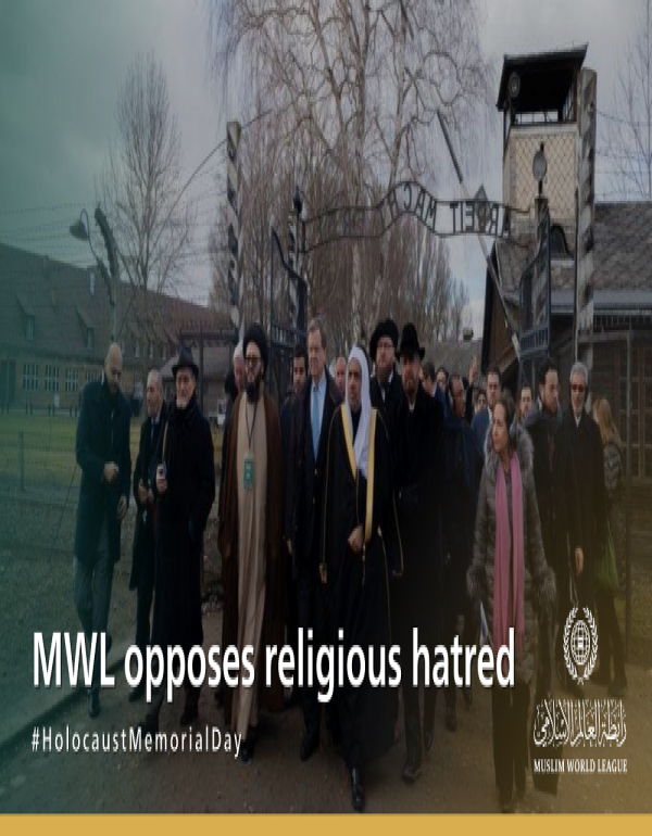 Muslim World League Opposes Religious Hatred