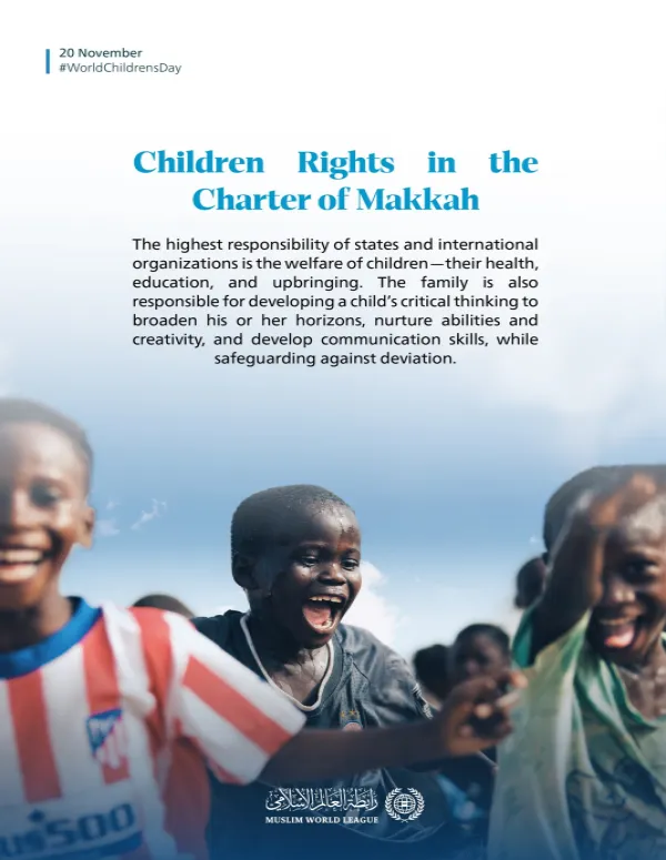 Childhood is recognized in the Charter of Makkah