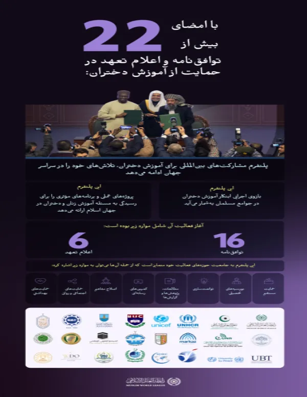 تعهدی استوار به آنان در روز جهانی آموزش؛ چراکه آنان پرورش‌دهندگان نسل‌ها و هم‌سنگران مردان در مسیر ساخت جامعه‌اند.