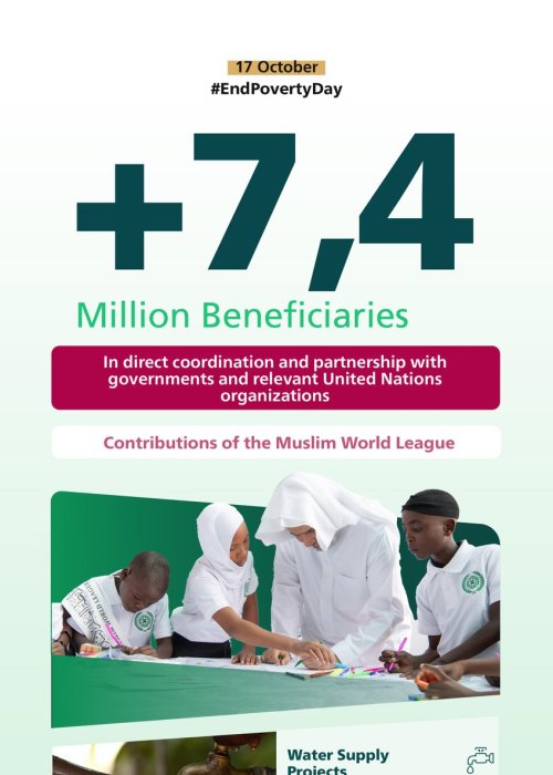 “Embodying Islam’s values of compassion and solidarity, which affirm that kindness to every living being is rewarded and encourage helping those in distress and bringing hearts together”