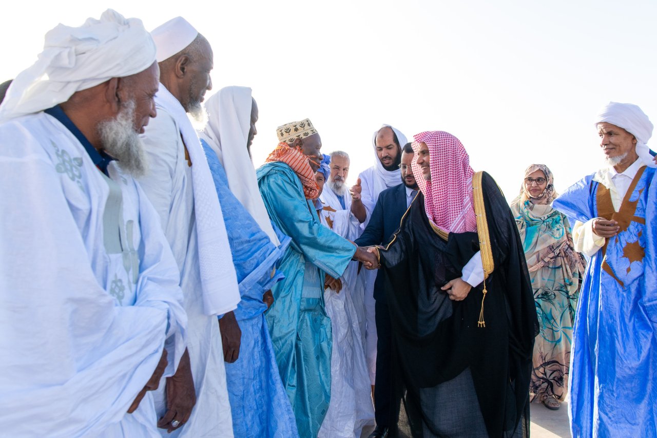 معالي الشيخ د. محمد العيسى ، يصل إلى موريتانيا ليحل ضيفاً رئيساً على مؤتمرها الدولي حول القيم الأخلاقية في السيرة النبوية