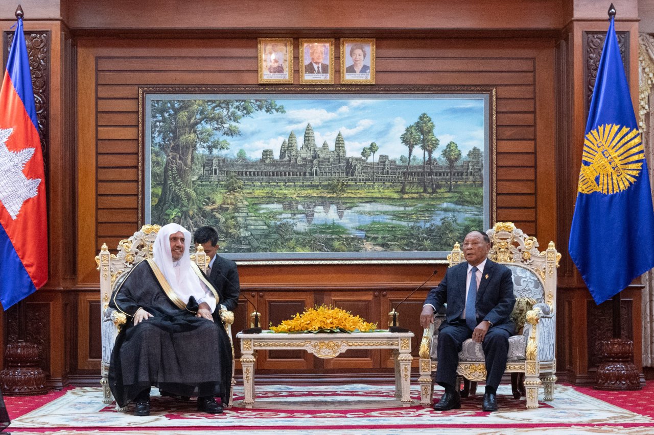 The Cambodian Parliament hosted HE Dr.Mohammad Al-issa 