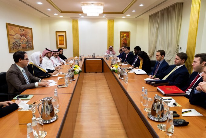 HE Dr. Mohammad Alissa met with a US Congressional delegation at the Muslim World League headquarters