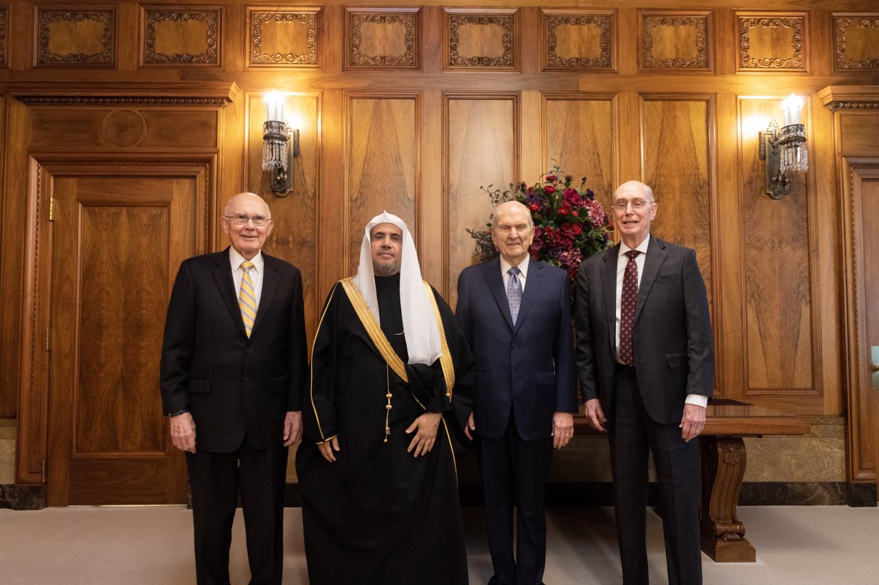 He Dr Mohammad Alissa Met With The First Presidency Of The Church Of Jesus Christ Of Latter Day