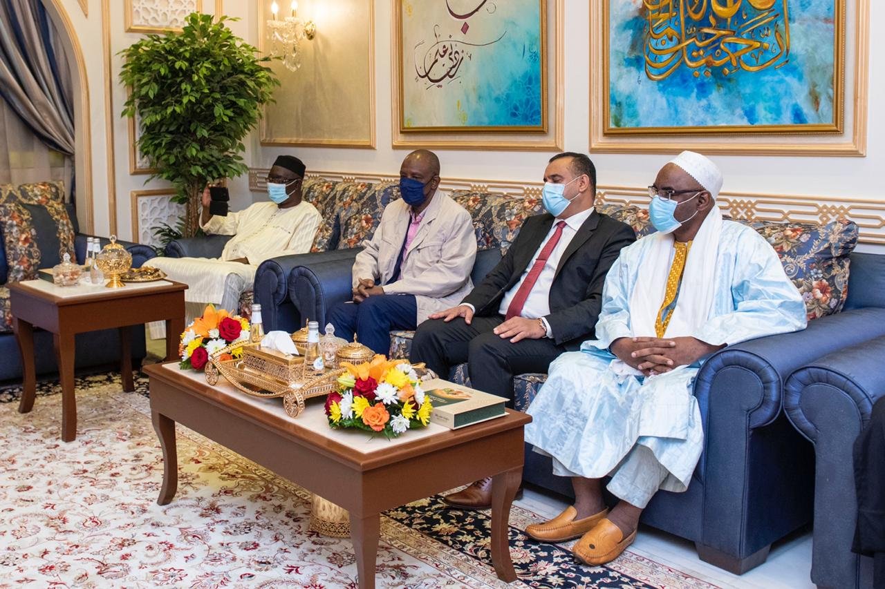 HE Dr. Mohammad Alissa received His Eminence Mahmoud Dicko of Mali