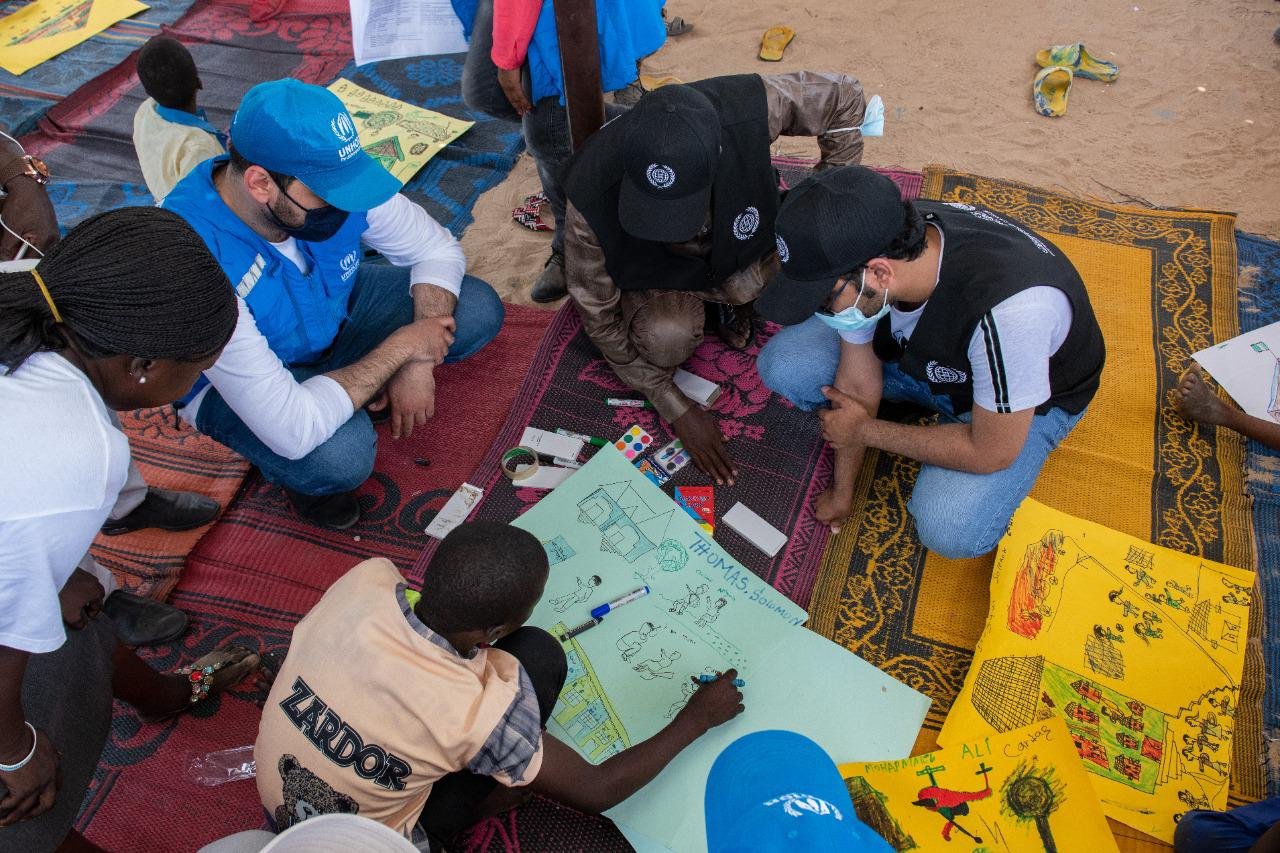 Melalui kesepakatan untuk mendukung program UNHCR hingga tahun 2026: