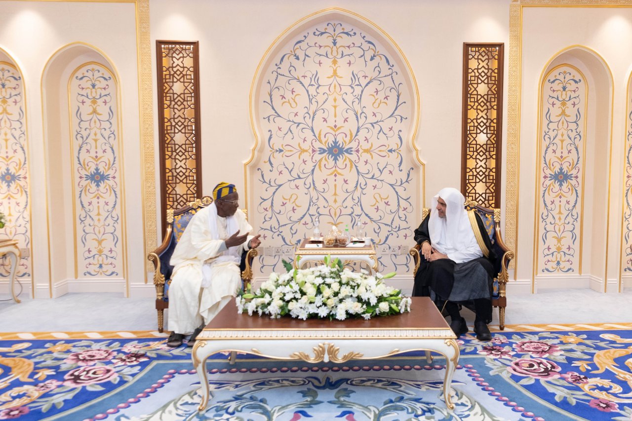 His Excellency Sheikh Dr. Mohammad Al-Issa met with the President of the African Islamic Union