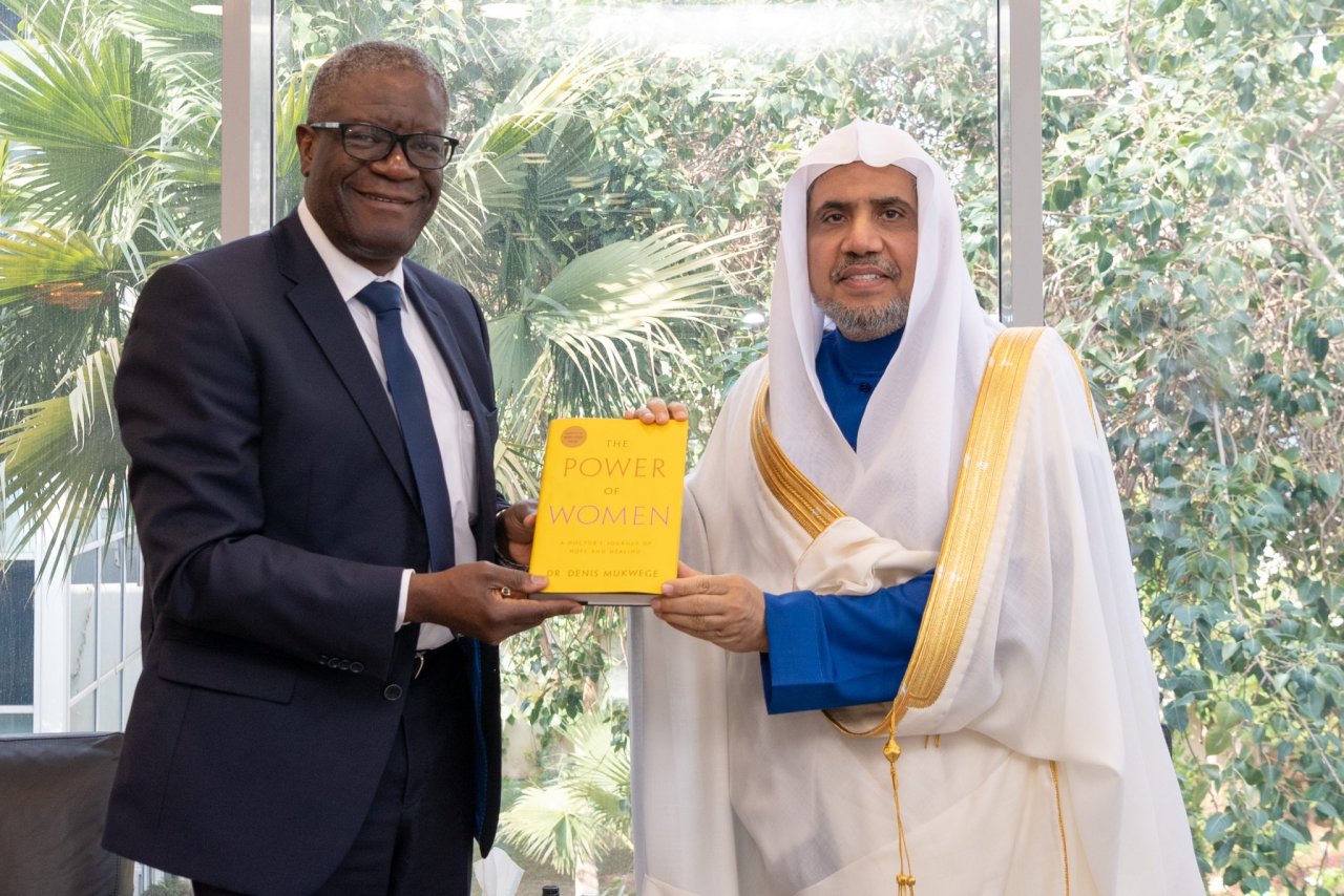 Dr. Al-Issa Meets Nobel Peace Prize Laureate, Dr Denis Mukwege