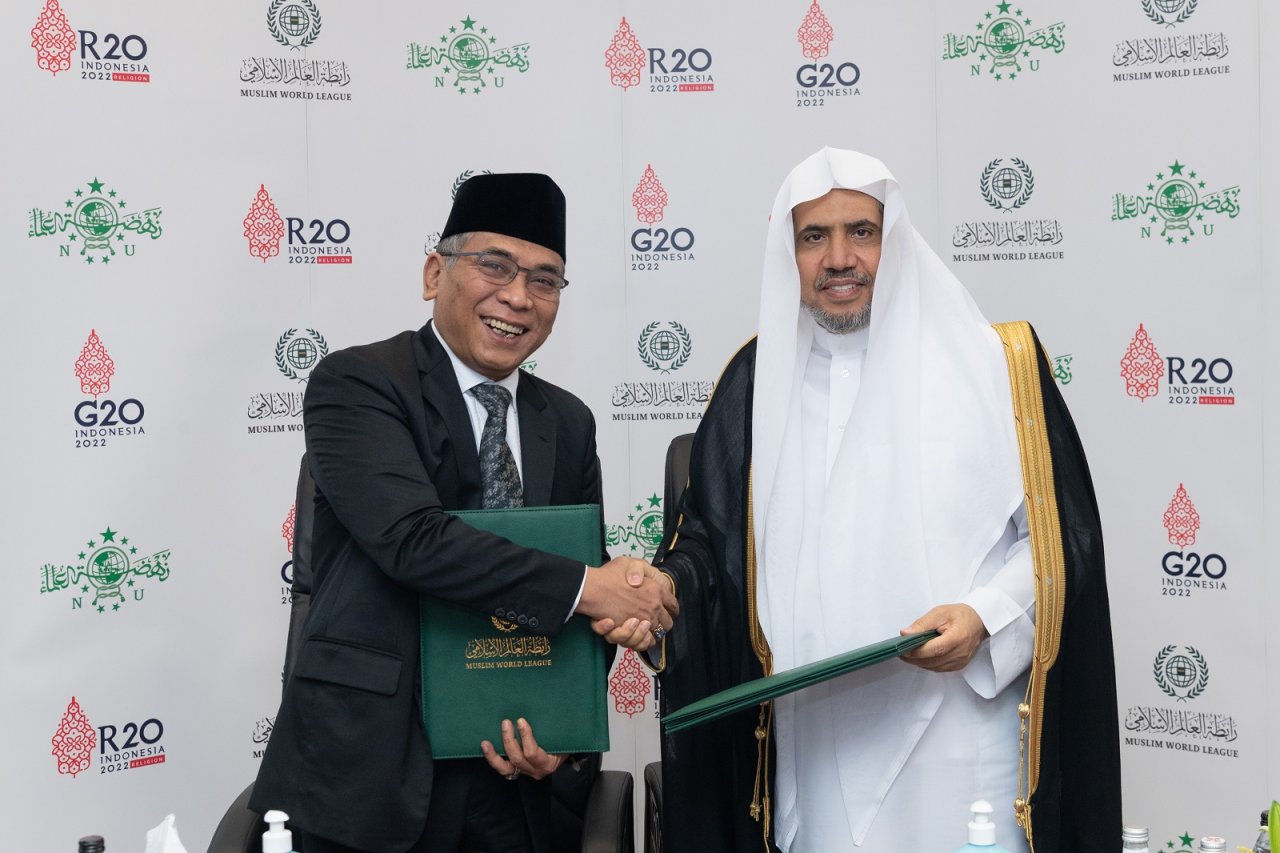 "نهضة العلماء" الإندونيسية تختار الأمين العام لرابطة العالم الإسلامي رئيسًا مشاركًا لـ "أول قمةٍ دينيةٍ" تُعتَمد ضمن أعمال مجموعة العشرين