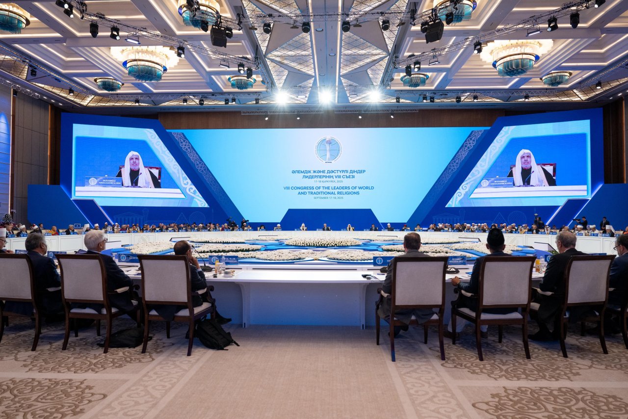 جناب دبیرکل، آقاي دکتر شيخ محمد العیسی ، در سخنرانی خود در آیین افتتاح «اجلاس ادیان جهانی» در جمهوری قزاقستان:   «آنچه امروز در نوار غزه از نسل ‌کشی وگرسنگیِ سازمان ‌یافته وجنایتکارانه رخ می ‌دهد