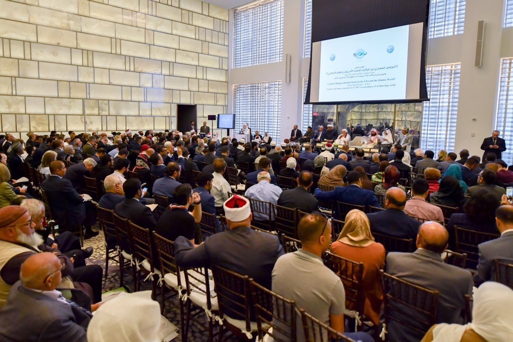 ‏بمشاركة الأمم المتحدة وحضور ٤٥٠ شخصية عالمية من ٦٥ دولة انطلاق أعمال مؤتمر التواصل الحضاري بين الولايات المتحدة والعالم الإسلامي بنيويورك