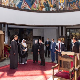 The President of the Republic of North Macedonia received HE Sheikh Mohammed Alissa