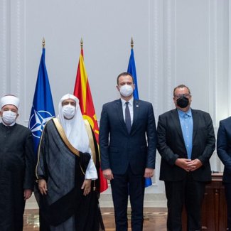 The President of the Republic of North Macedonia received HE Sheikh Mohammed Alissa