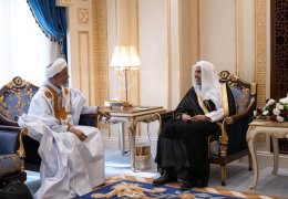 H.E. Sheikh Dr. Mohammad Alissa welcomed H.E. President of the Islamic Cultural Caucus in Mauritania