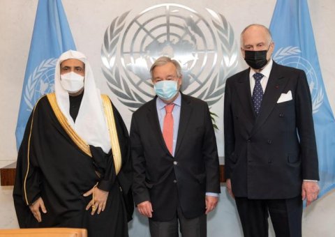 The UN’s antonioguterres met with Mohammed Alissa