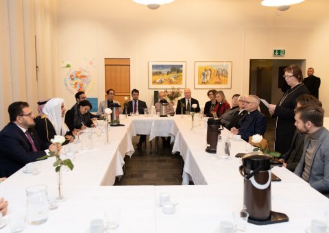 عزت مآب شیخ ڈاکٹر محمد العیسی نے آئسلینڈ میں کاتھولک چرچ اور لوتھرن چرچ کی قیادت سے ملاقاتیں کیں