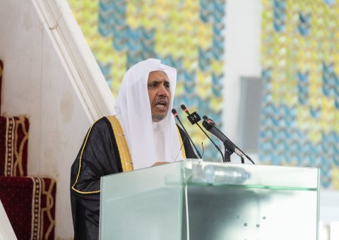 H.E. Dr. Al-Issa Delivers Friday Sermon from King Faisal Mosque in Islamabad, Pakistan