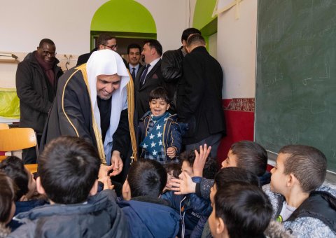 the Muslim World League supports 68 colleges, schools, and institutions around the world to serve the Holy Quran and to provide quality education to needy communities