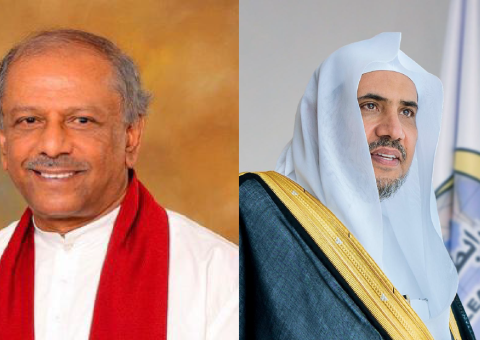 سری لنکا کے وزیر خارجہ کا ڈاکٹر العیسی سے ٹیلیفون پر رابطہ