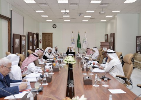 HE Sheikh Dr. Mohammad Alissa presides over the meeting of the Board of Directors of the International Organization for Relief Welfare and Development (IORWD) in the presence of the members of the Board of Excellencies and Eminences. 