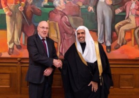HE Dr. Mohammad Alissa met with Steingrímur J. Sigfússon, the Speaker of the Icelandic Parliament and discussed the importance of. peaceful coexistence among religions at Althingi, the oldest surviving parliament in the world