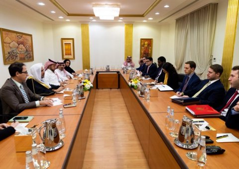 HE Dr. Mohammad Alissa met with a US Congressional delegation at the Muslim World League headquarters
