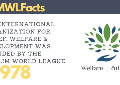 The Muslim World League established the International Organization for Relief, Welfare & Development in 1978