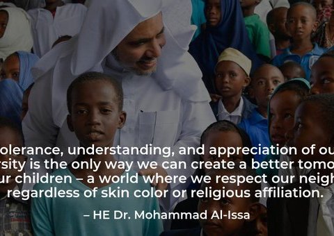 Dignity is reliant on the respect and tolerance we give to others. HE Dr. Mohammed Alissa Human Solidarity Day