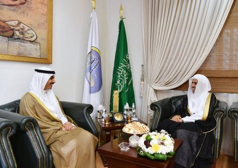 H.E. the SG Dr. Alissa received the Ambassador of the State of Kuwait