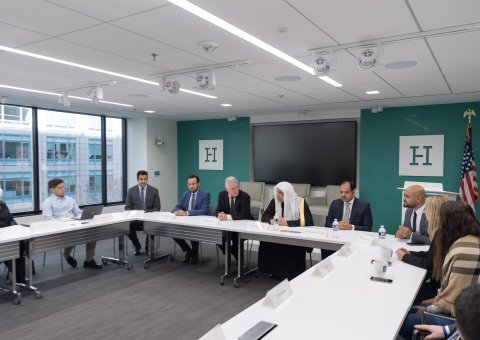 The Hudson Institute in Washington, DC, hosted His Excellency Dr. Mohammad Alissa